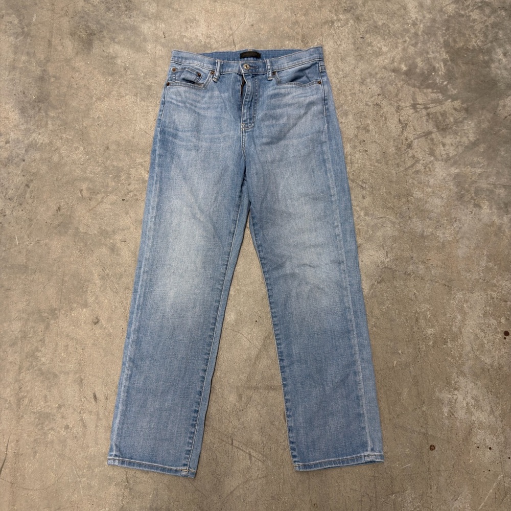 Uniqlo Light Blue Flare & Wide Leg Jeans